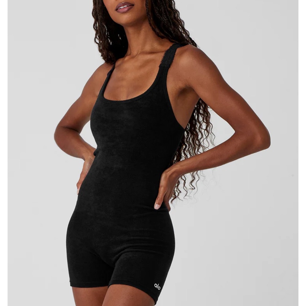BUY NOW!! FLASH SALE ⚡️ ✨ADORABLE SEAMLESS LUXE TERRY CUDDLE ONESIE - 🖤BLACK🖤